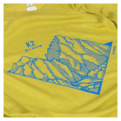T-shirt de randonnée Alpinus Skilbrum vert - Homme