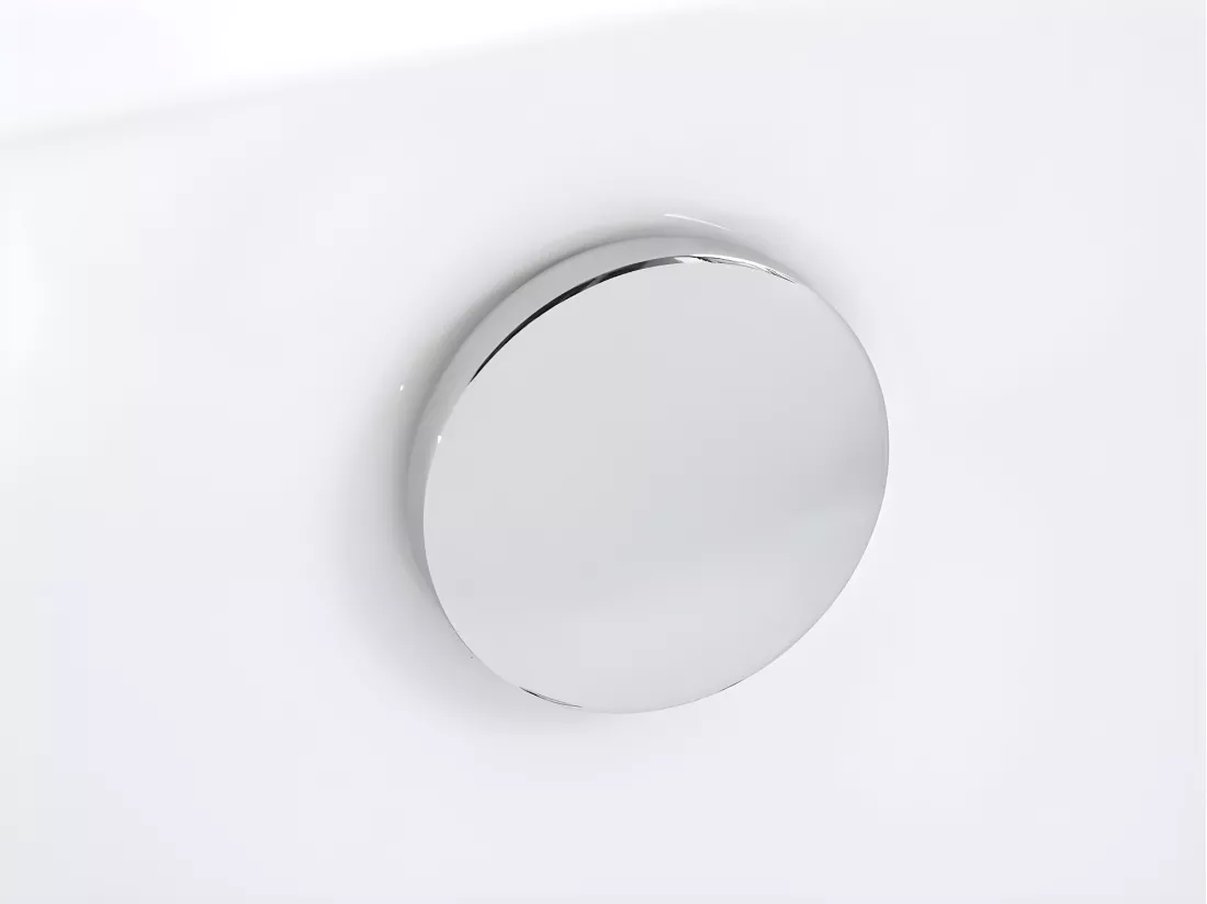Baignoire balnéo à leds SIRGAO - 1 place - 155L - 150*75cm - Noire