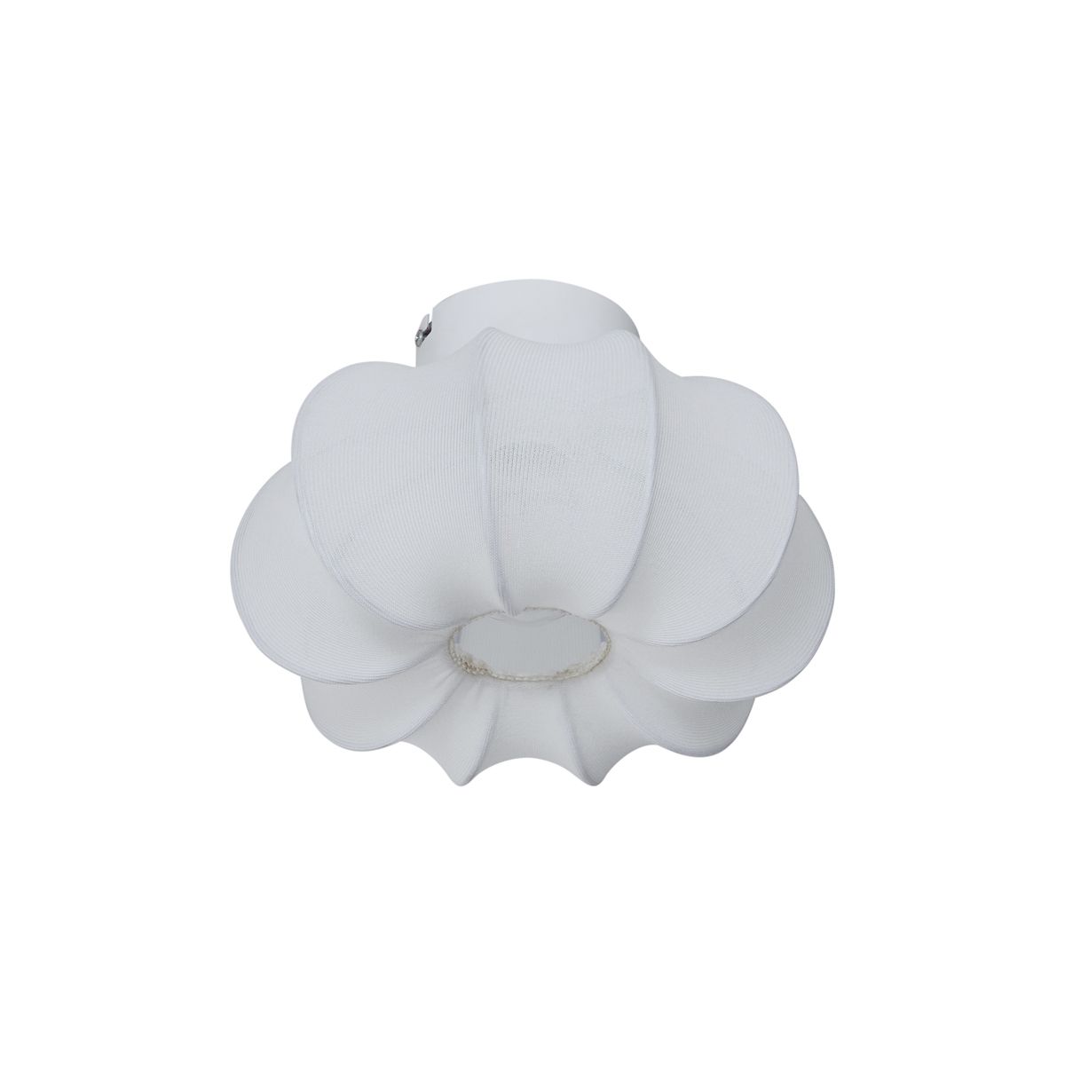 Japandi plafondlamp wit 27cm - Plu Asyesha