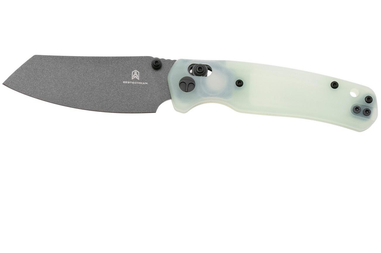 Bestechman Cicada's Wing BMK06A Coated 10Cr15MoV, Natural G10, zakmes