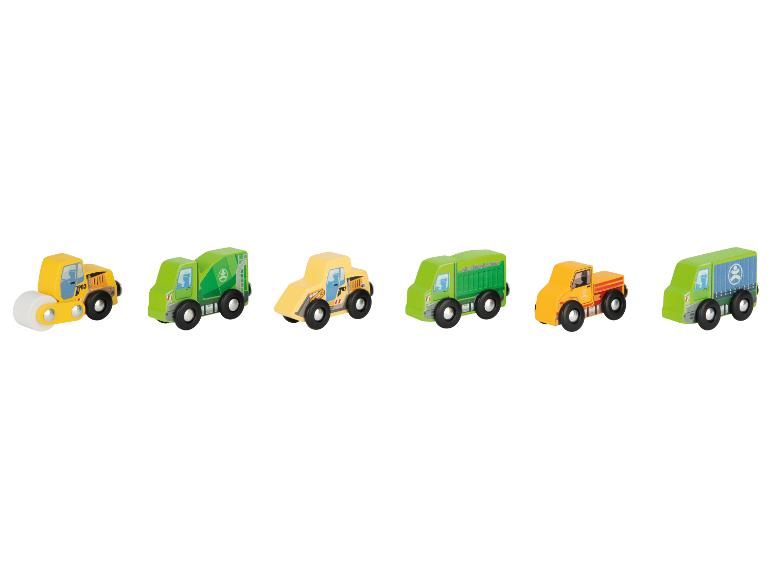 Houten speelgoed auto's