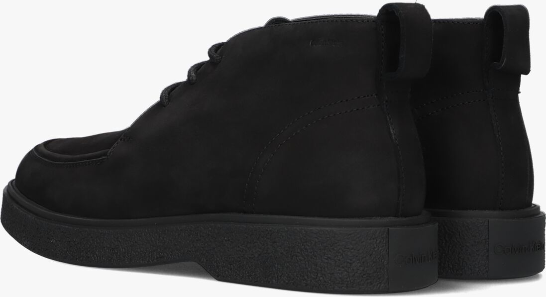 CALVIN KLEIN zwarte calvin klein veterboots desert boot n