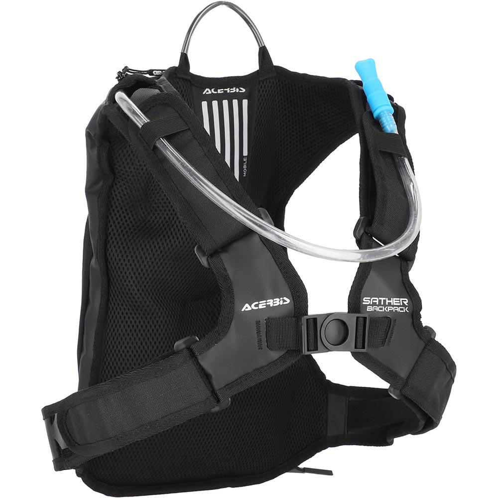 Acerbis - Poche à eau Sather Logo Noir / Blanc