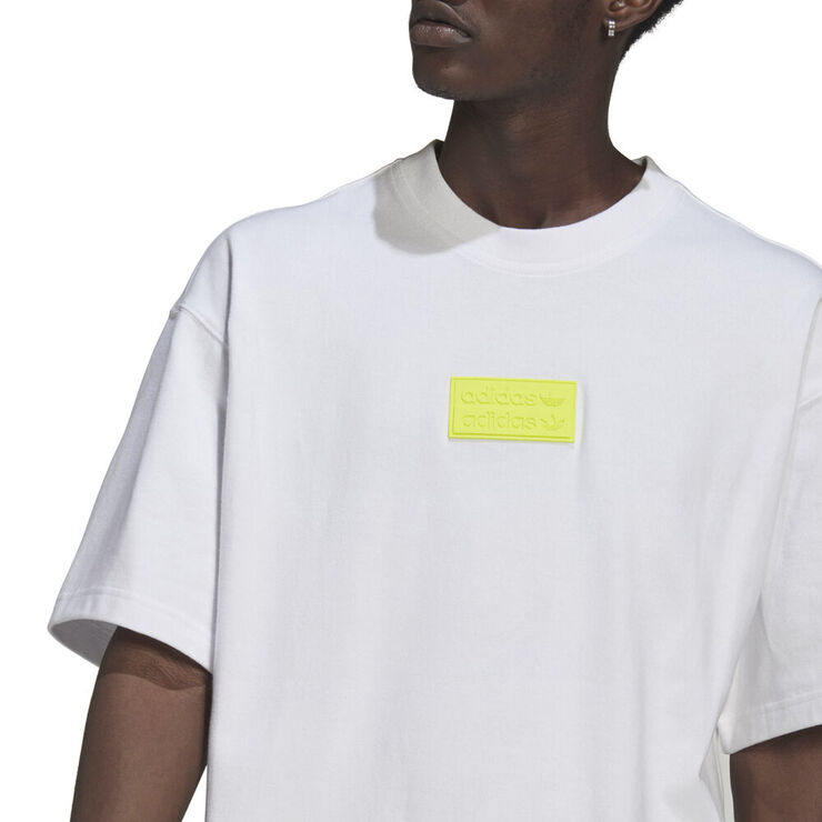 adidas R.Y.V. Oversize Silicone Badge T-shirt Hvid