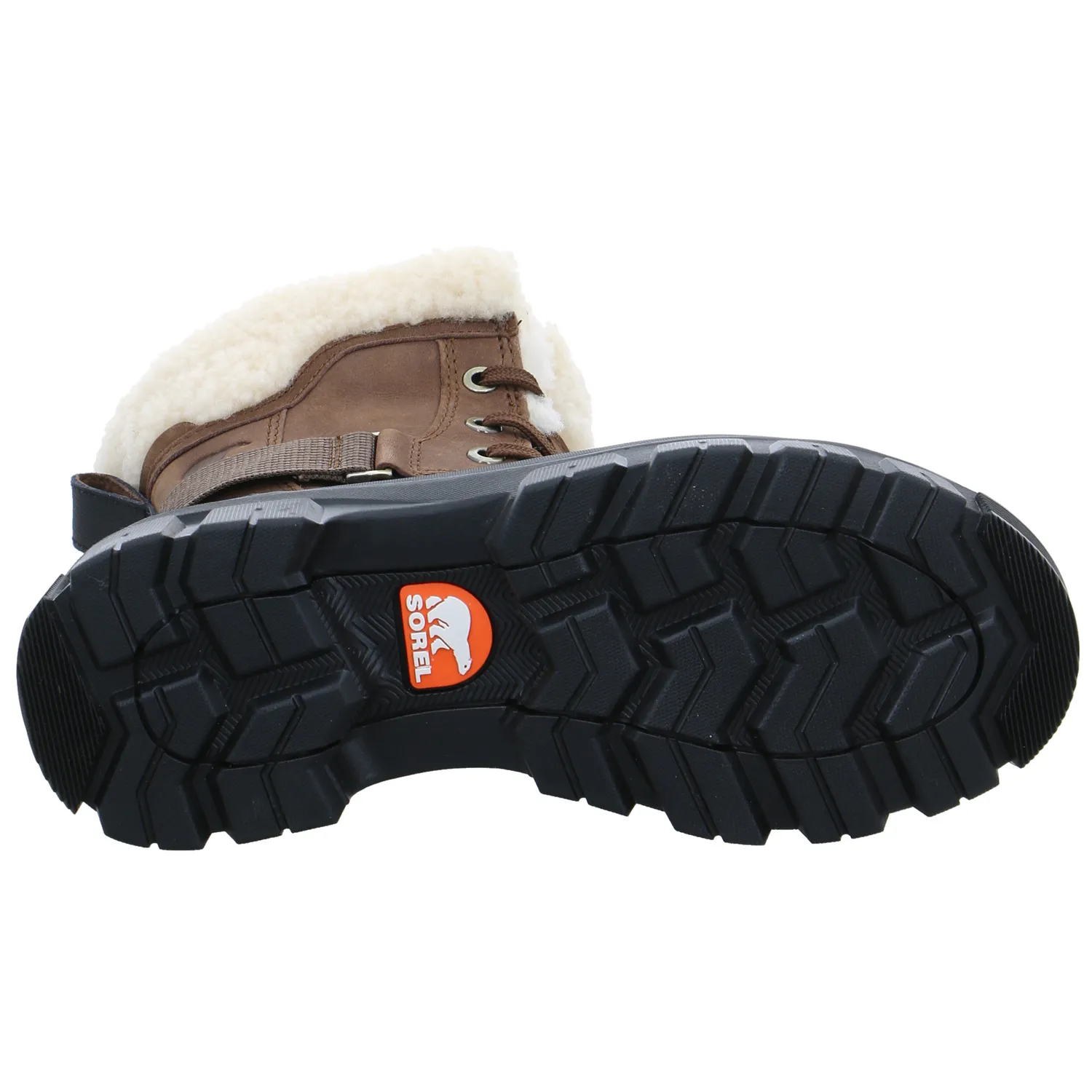 SOREL Snowboot Braun Leder  wasserdicht