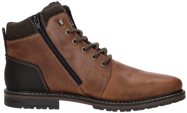 Rieker Veterschoenen Hoog cognac