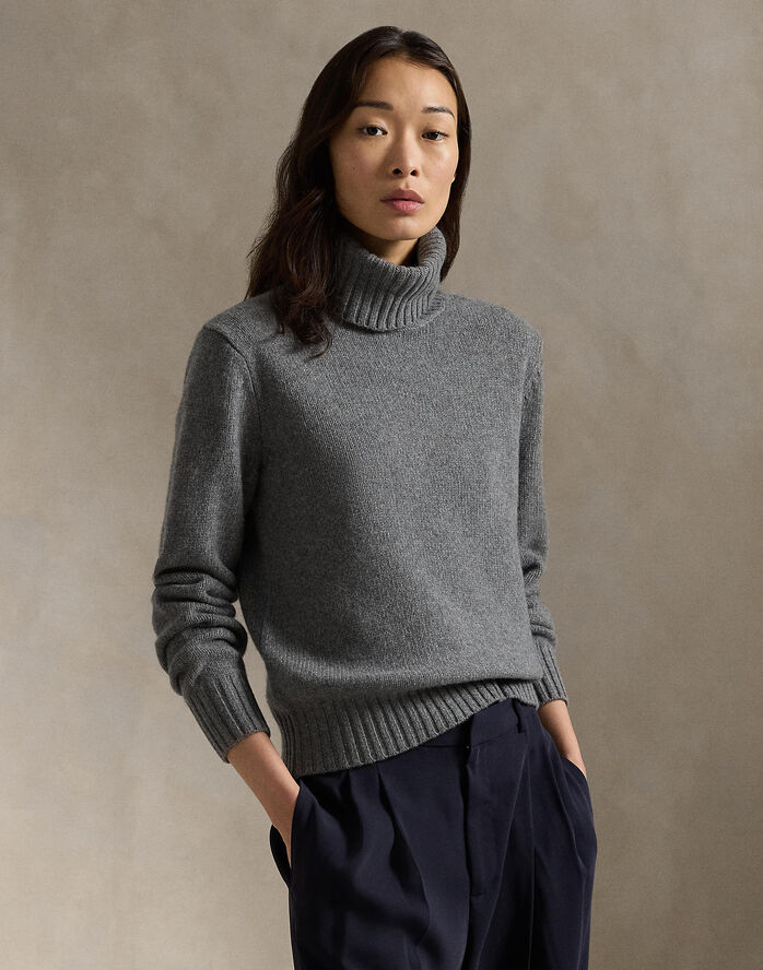 Polo Ralph Lauren 4/15 WOOL RWS-LSL-PLO Battalion grey heather