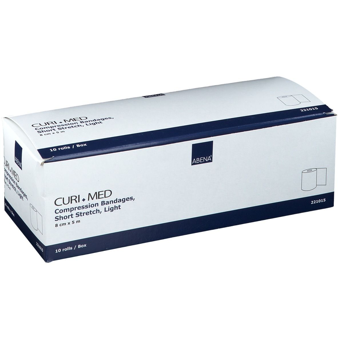 CURI MED Kurzzug Kompressionsbinden 8 cm x 5 m