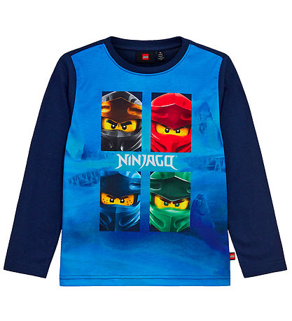 LEGO? Ninjago Bluse - LWTano - Dark Navy/Blå m. Print