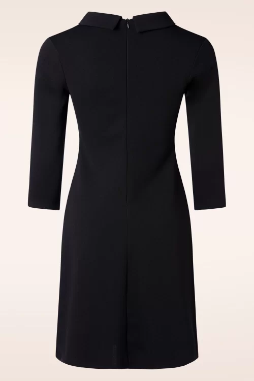Vintage Chic for Topvintage Stacey jurk in zwart