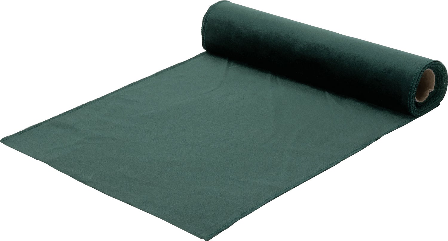 Intratuin tafelloper Dolly effen groen 200 x 35 cm