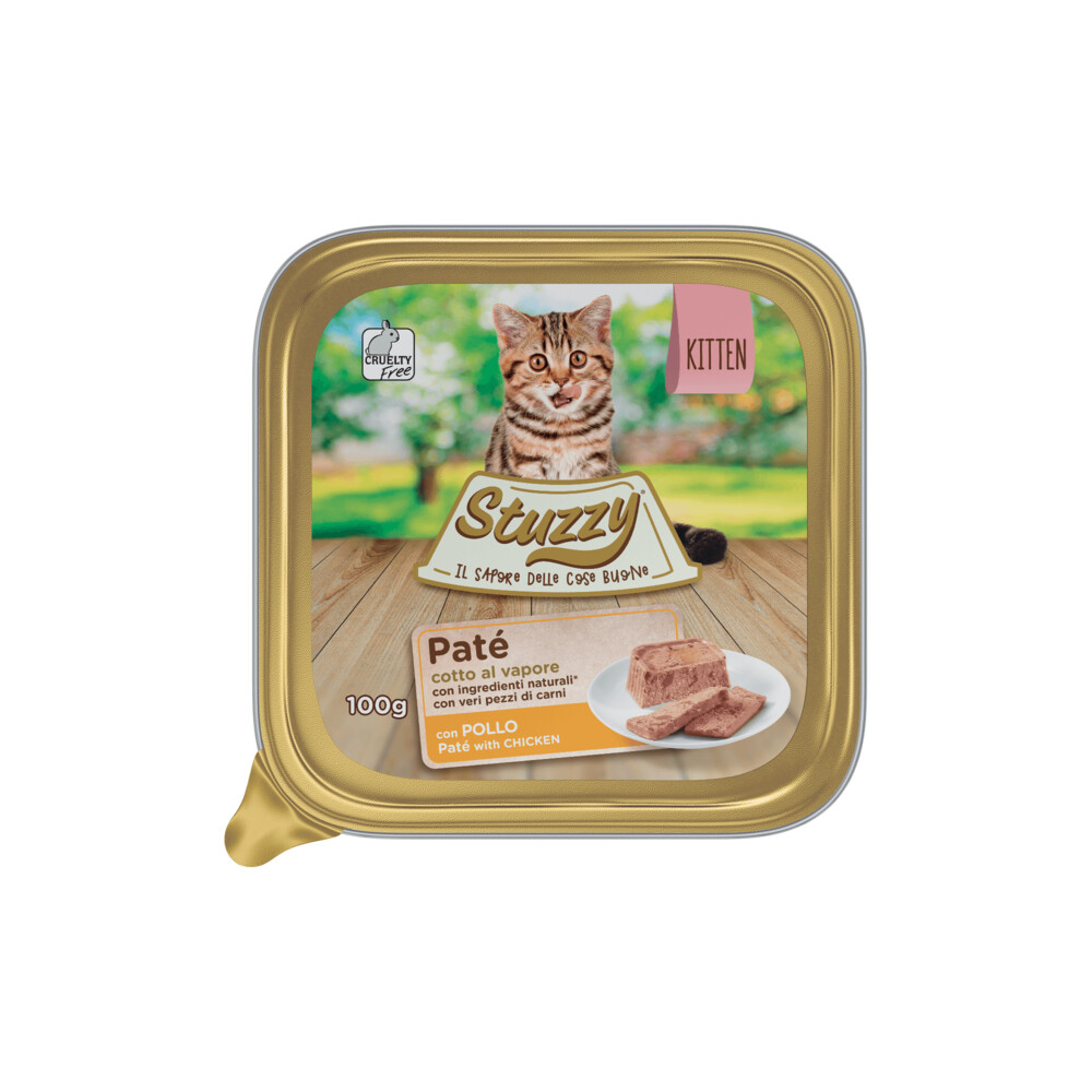 32x Stuzzy Kattenvoer Paté Kip100 gr