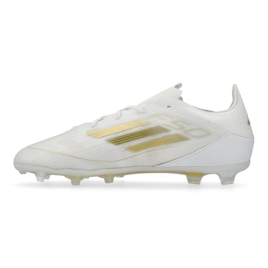 adidas F50 Pro FG Day Spark - Blanc/Doré/Blanc Enfant