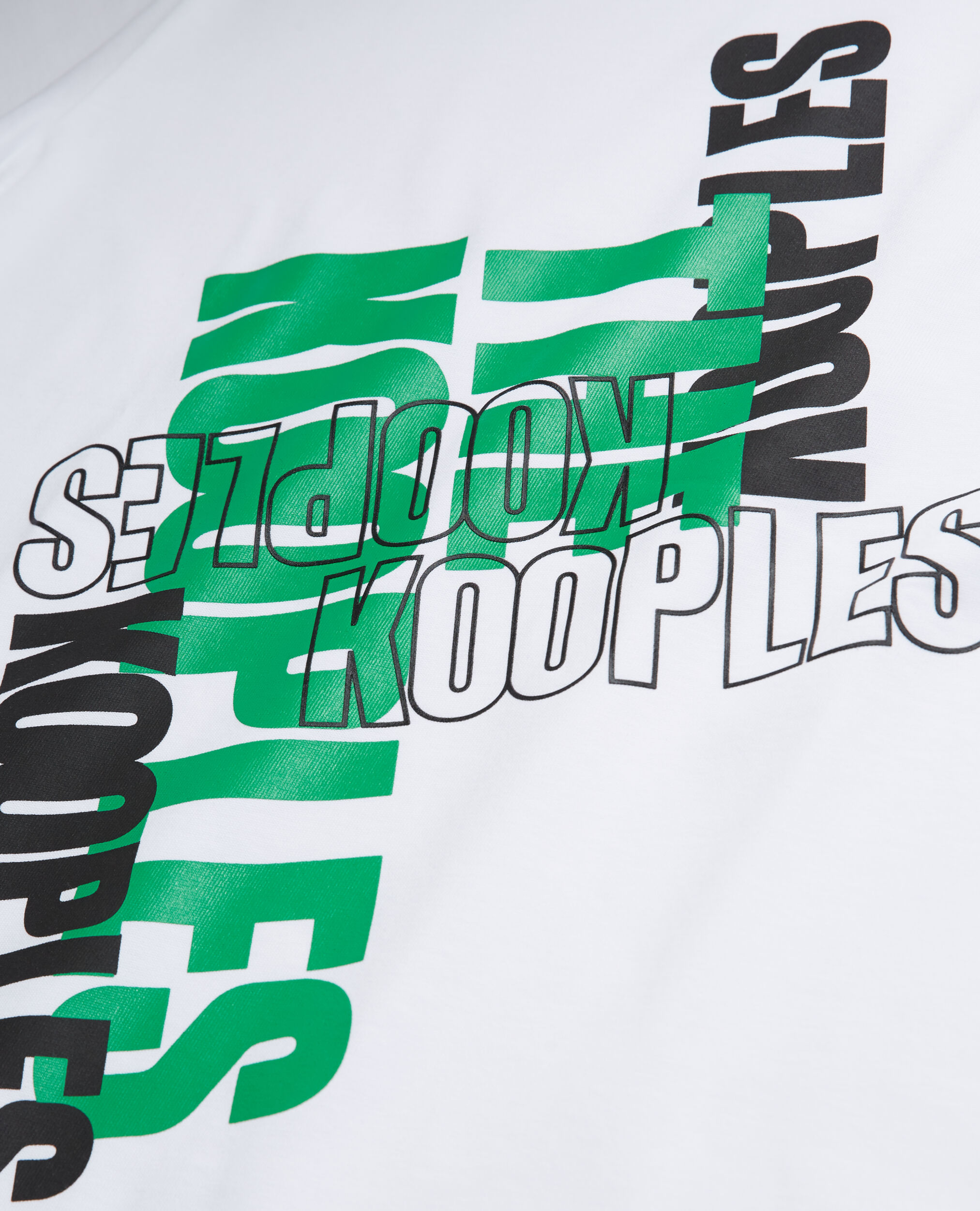 T-shirt logo The Kooples blanc