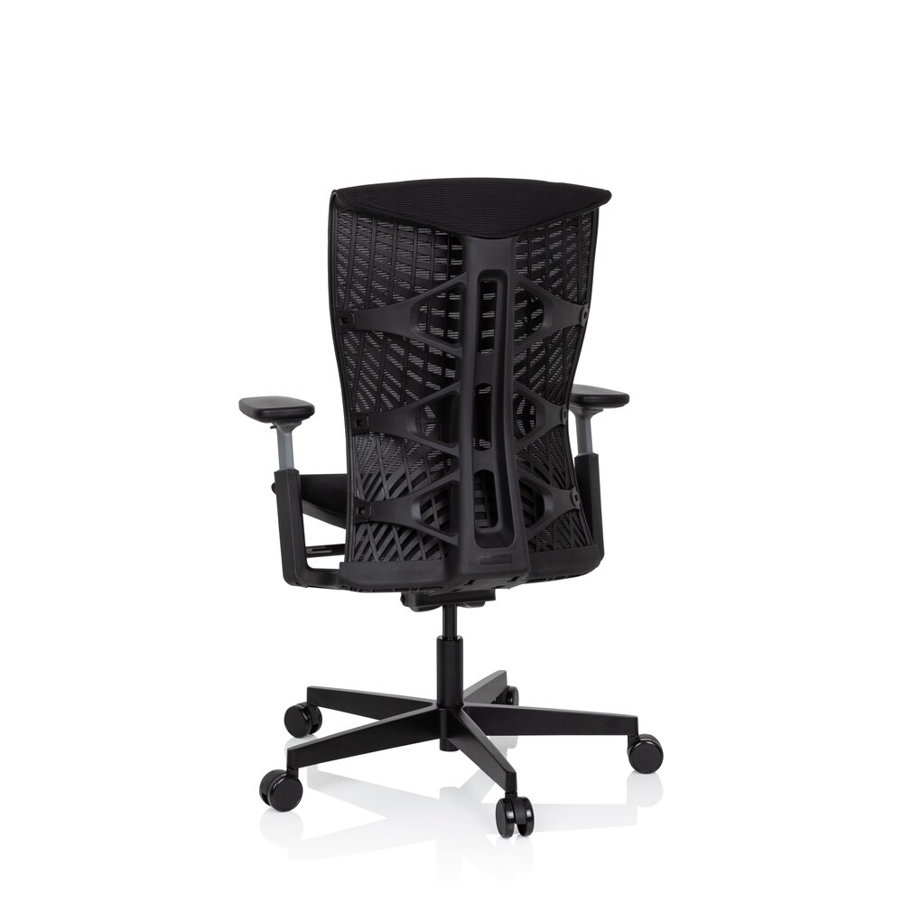 Profi Bürostuhl SKOPE Netzstoff mit Armlehnen (höhenverstellbar) hjh OFFICE