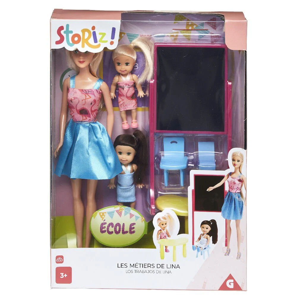 Poupée mannequin + accessoires 2 modèles