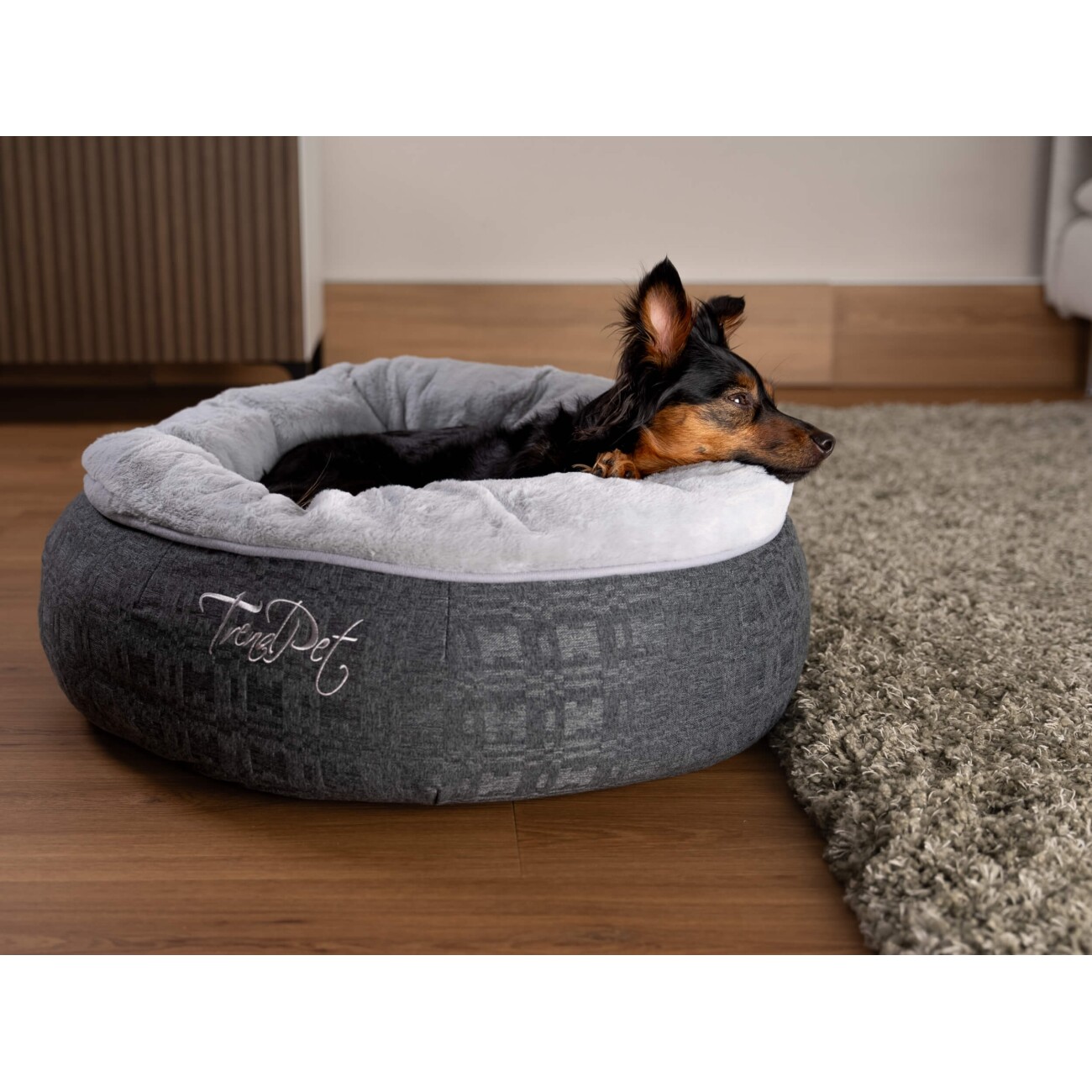 TrendPet LunaBed Hundebett grau S