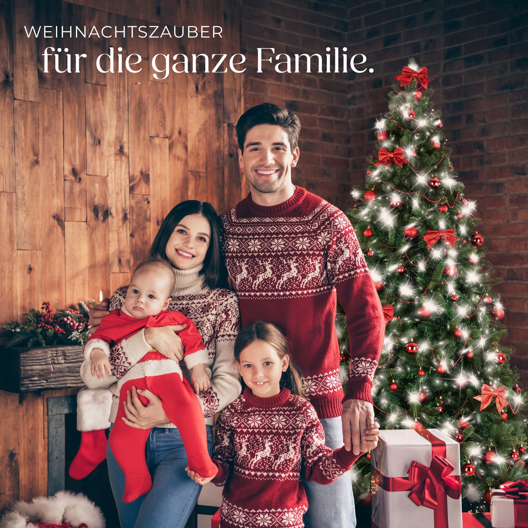 tectake® Weihnachtsbaum, verschiedene Größen, künstlich in Grün, mit PVC- und Spritzgussnadeln, formbar mit viel Volumen, pulverbeschichteter Metallständer mit Kunststoffkappen
