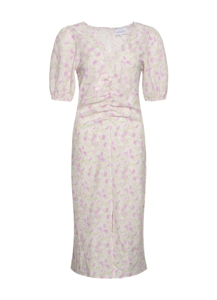 Noella Rudy Long Dress pale green pink