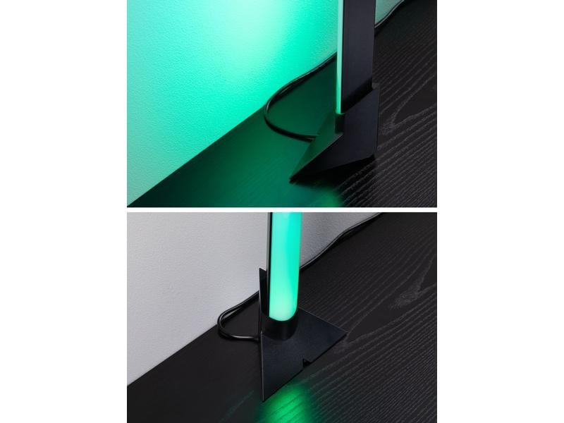 Paulmann EntertainLED Standfuss, 132 x 67 mm, Schwarz, 2 St Zubehör ohne Leuchtmittel