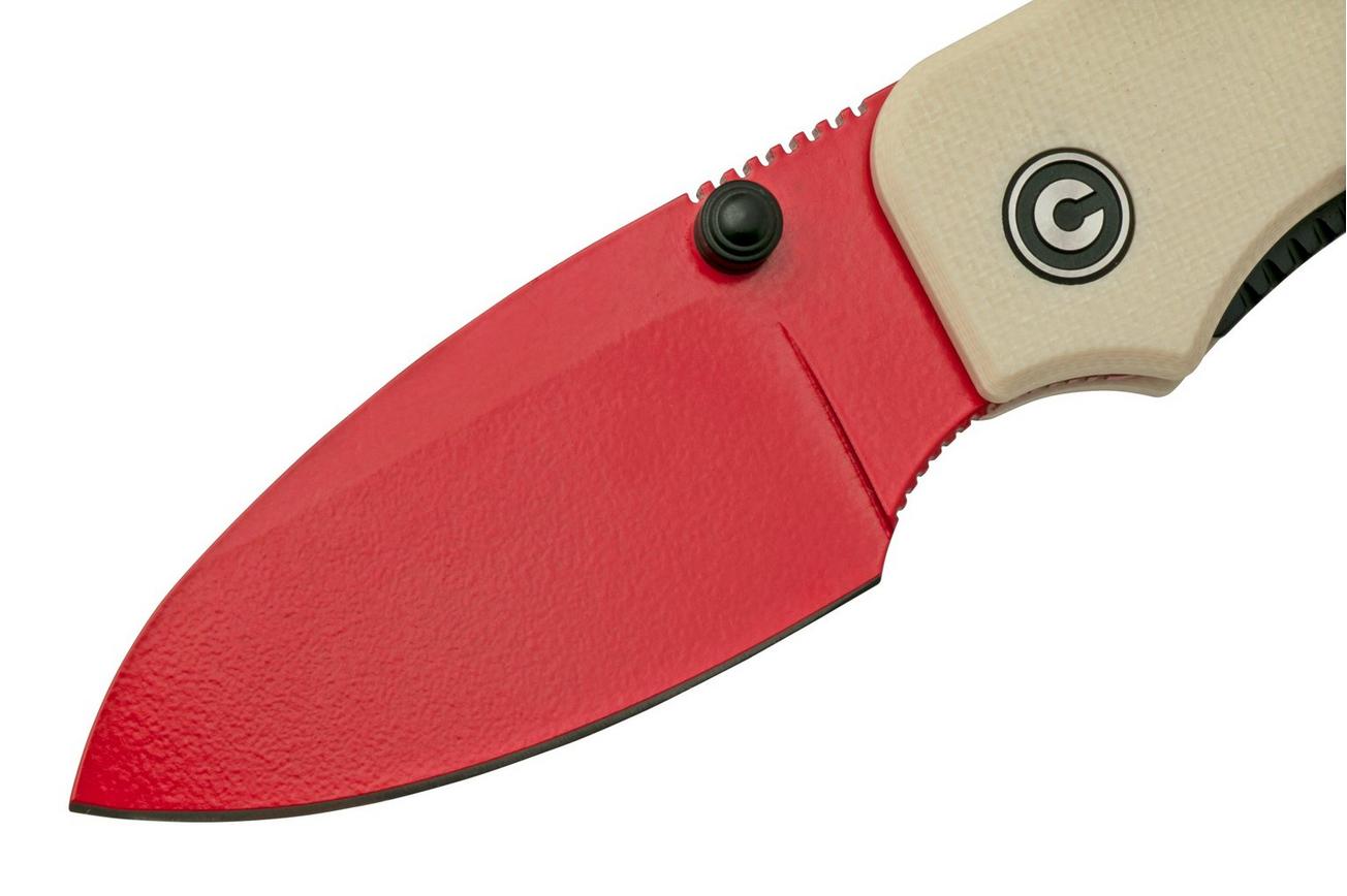 Civivi Baby Banter C19068S-7 Ivory G10 zakmes, Ben Petersen design