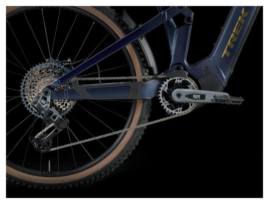 VTT Électrique Tout-Suspendu Trek Powerfly FS  8 Sram GX AXS T-Type 12V 800Wh Bleu Gén. 4