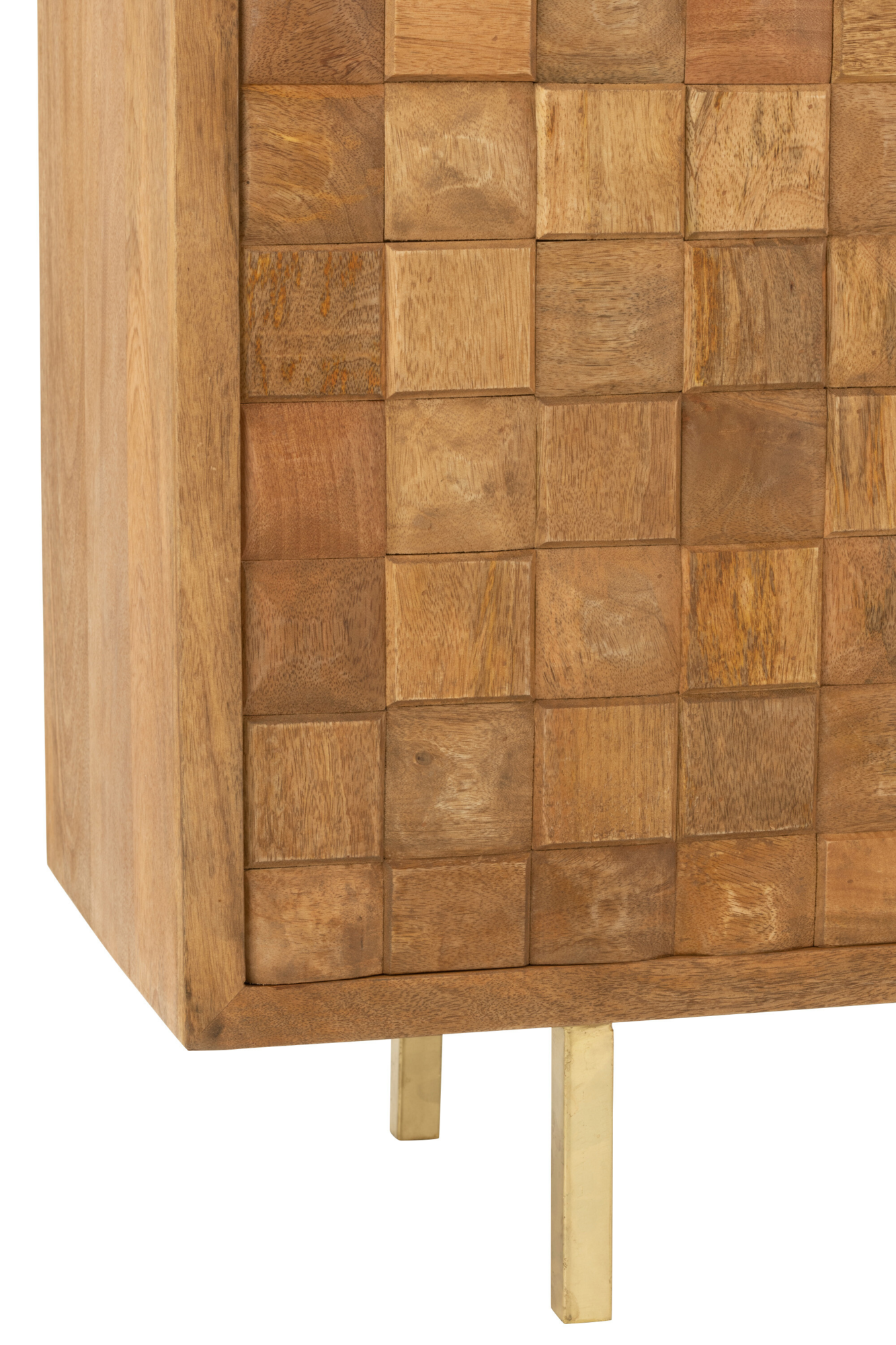 Kast Furu breed goud / naturel