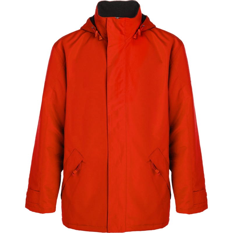 Roly R5077 - EUROPA Veste Imperméable Avec Capuche Pliable