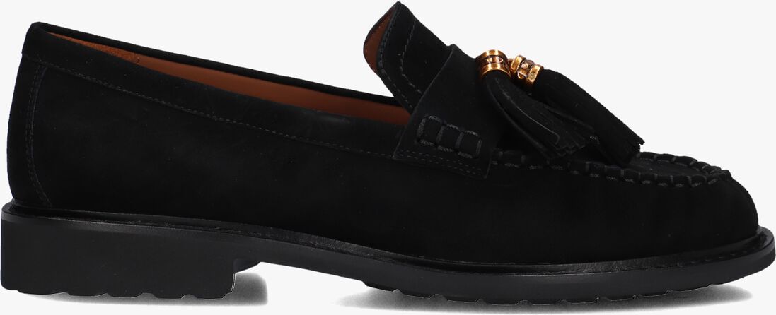zwarte stefano lauran loafers pe2013