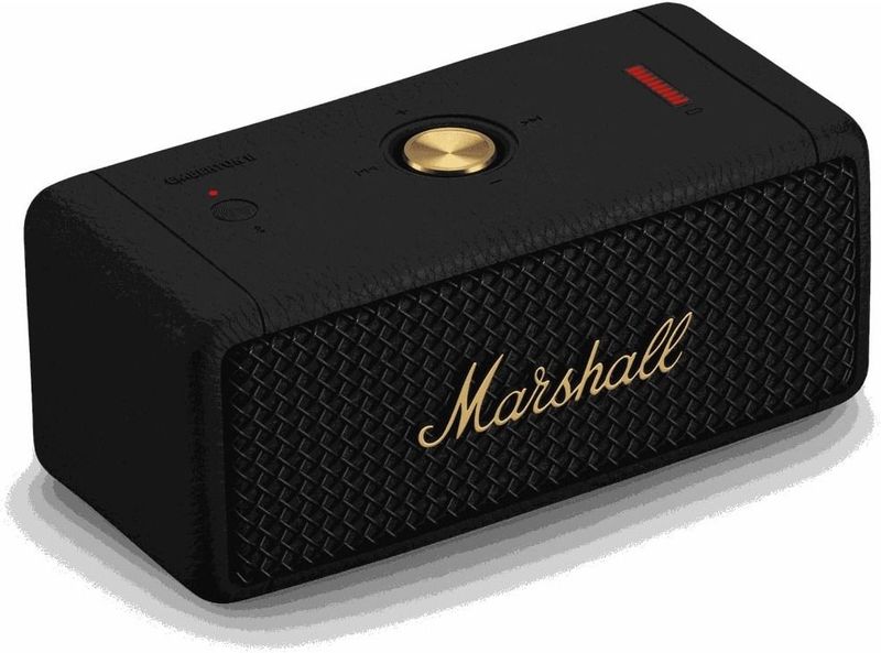 Marshall - Emberton II - Bluetooth Speaker - Black & Brass