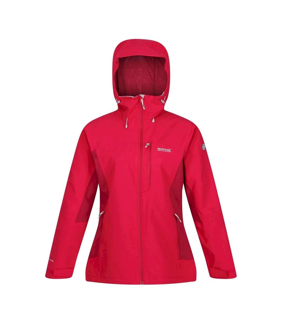 Regatta - Veste imperméable HIGHTON STRETCH - Femme (Rose fluo / Pourpre) - UTRG6658