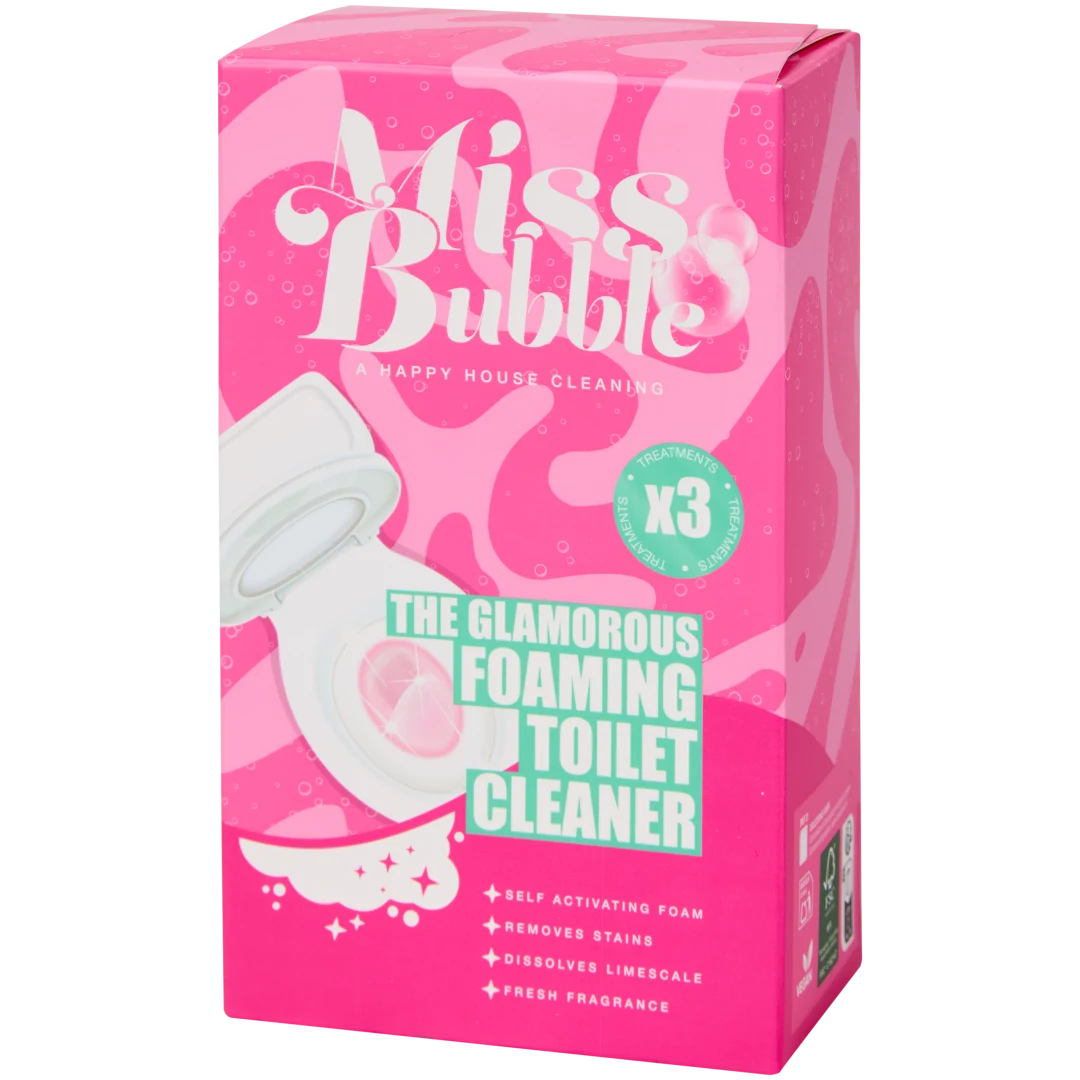 Miss Bubble schuimende toiletreiniger 3 x 100 gram