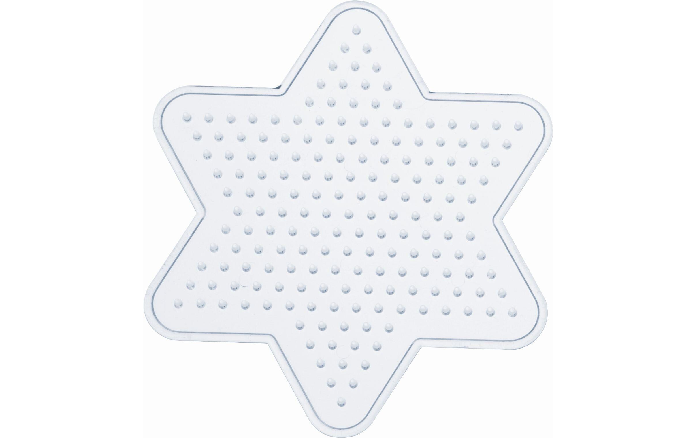 Bügelperlen Platten Stiftplatten-Set WeissSteckplatten-Set