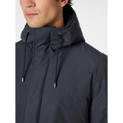 Herrenparka gefüttert, Navy