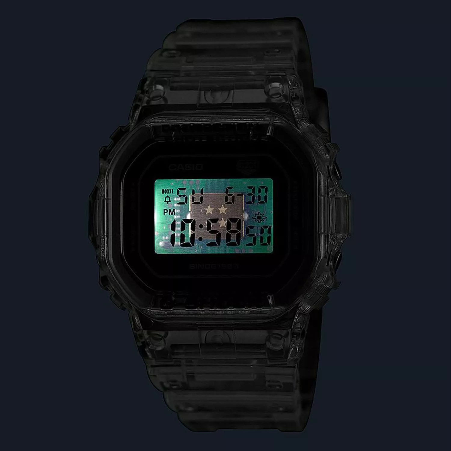 Casio G-Shock 40th Anniversary Clear Remix DW-5040RX-7ER