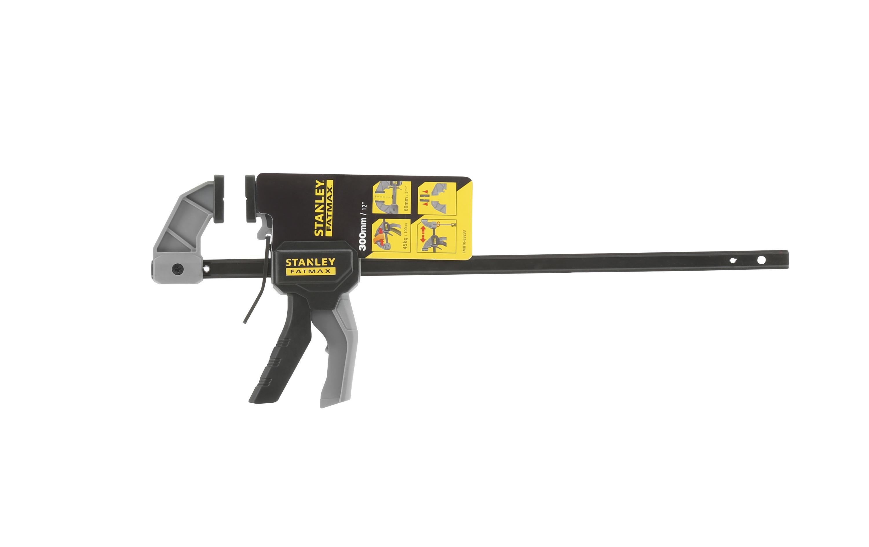 Einhandzwinge Fatmax M, 300 mmEinhandzwinge I-Profil-Schiene
