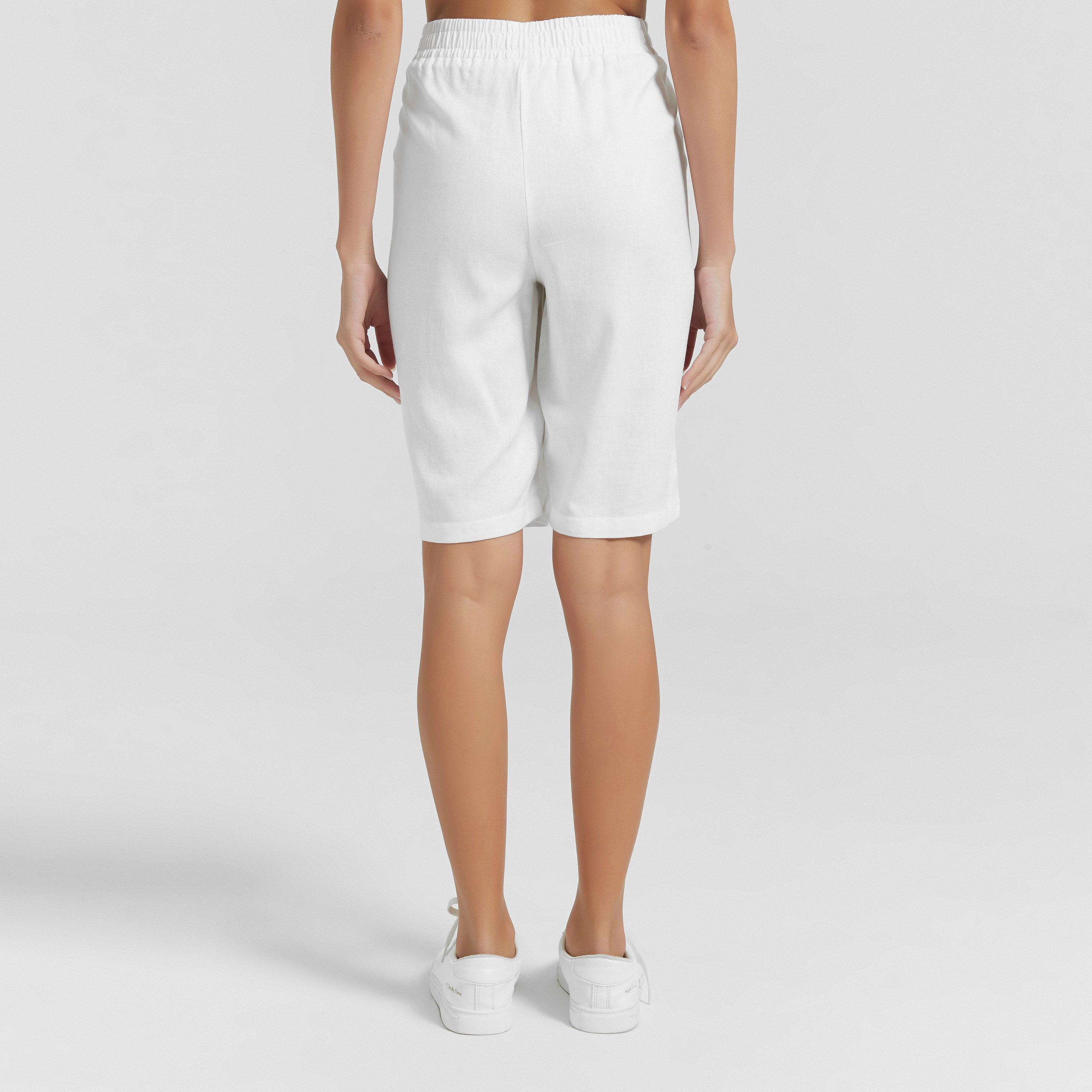 Be You Ladies Linen Shorts