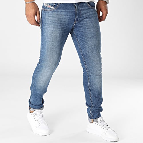 Jean Slim D-Strukt A03558 Bleu Denim