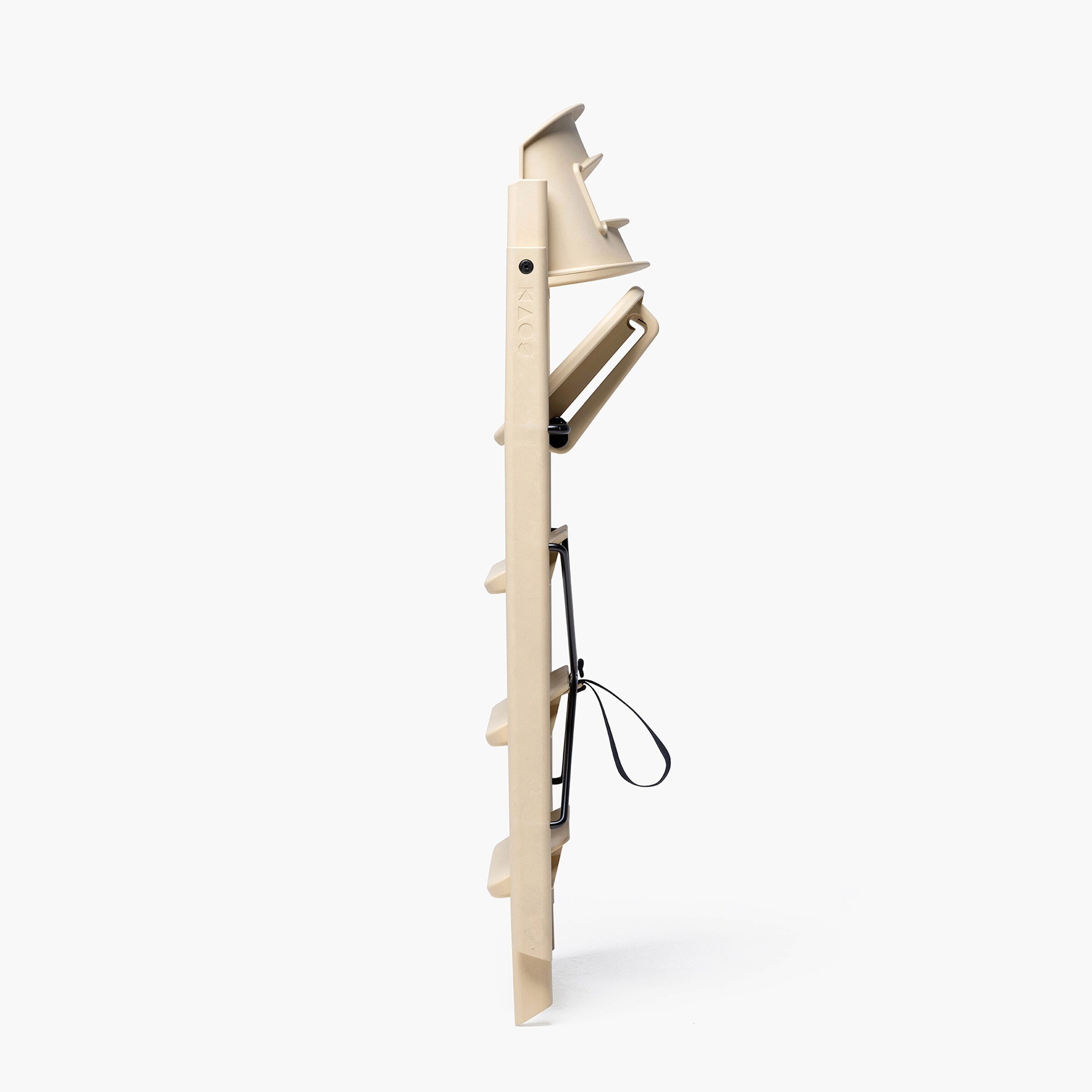 KAOS Treppenhochstuhl Klapp Recycled desert sand