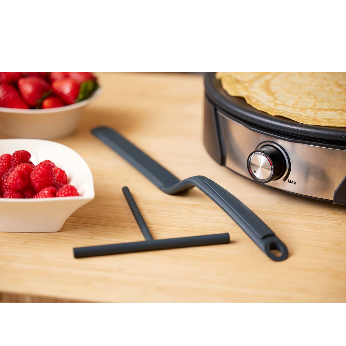 Blomsterbergs Pancake utensils Anthracite grey