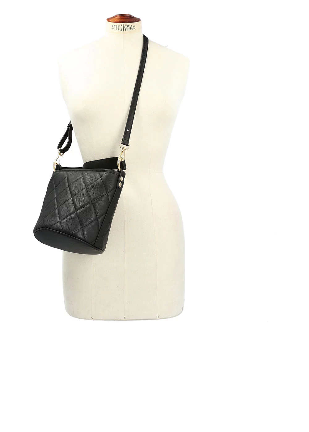 PETIT SEAU ANOUCHKA CUIR NOIR