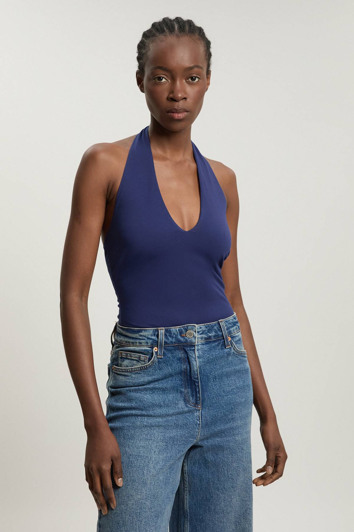 KarenMillen Body Cache-cœur En Jersey De Coton Stretch