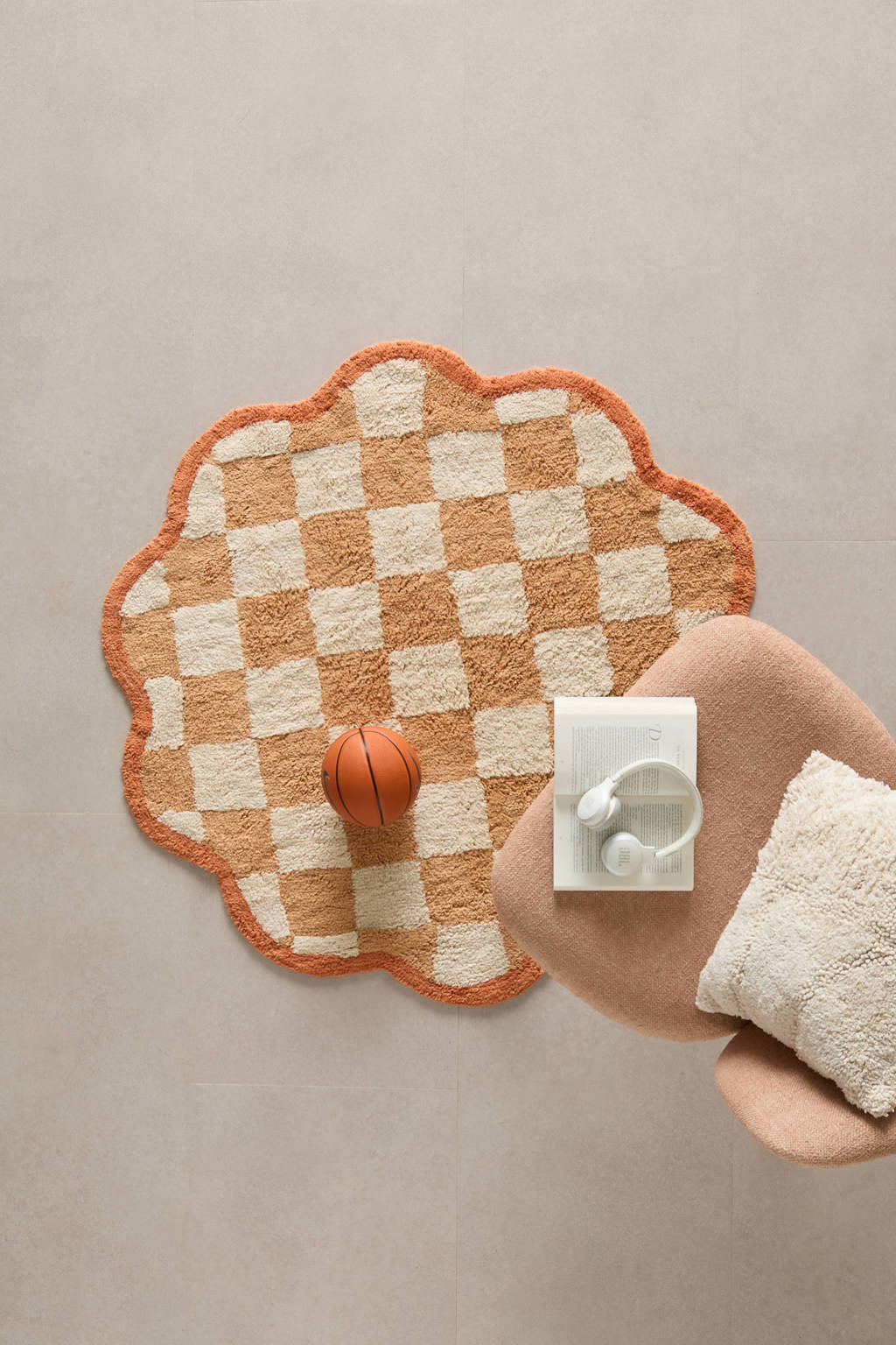 Leuk vloerkleedkindervloerkleed Soof (Ø120 cm)