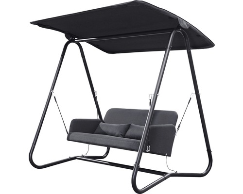 Acamp veranda schommel 142 x 190 x 177 cm antraciet