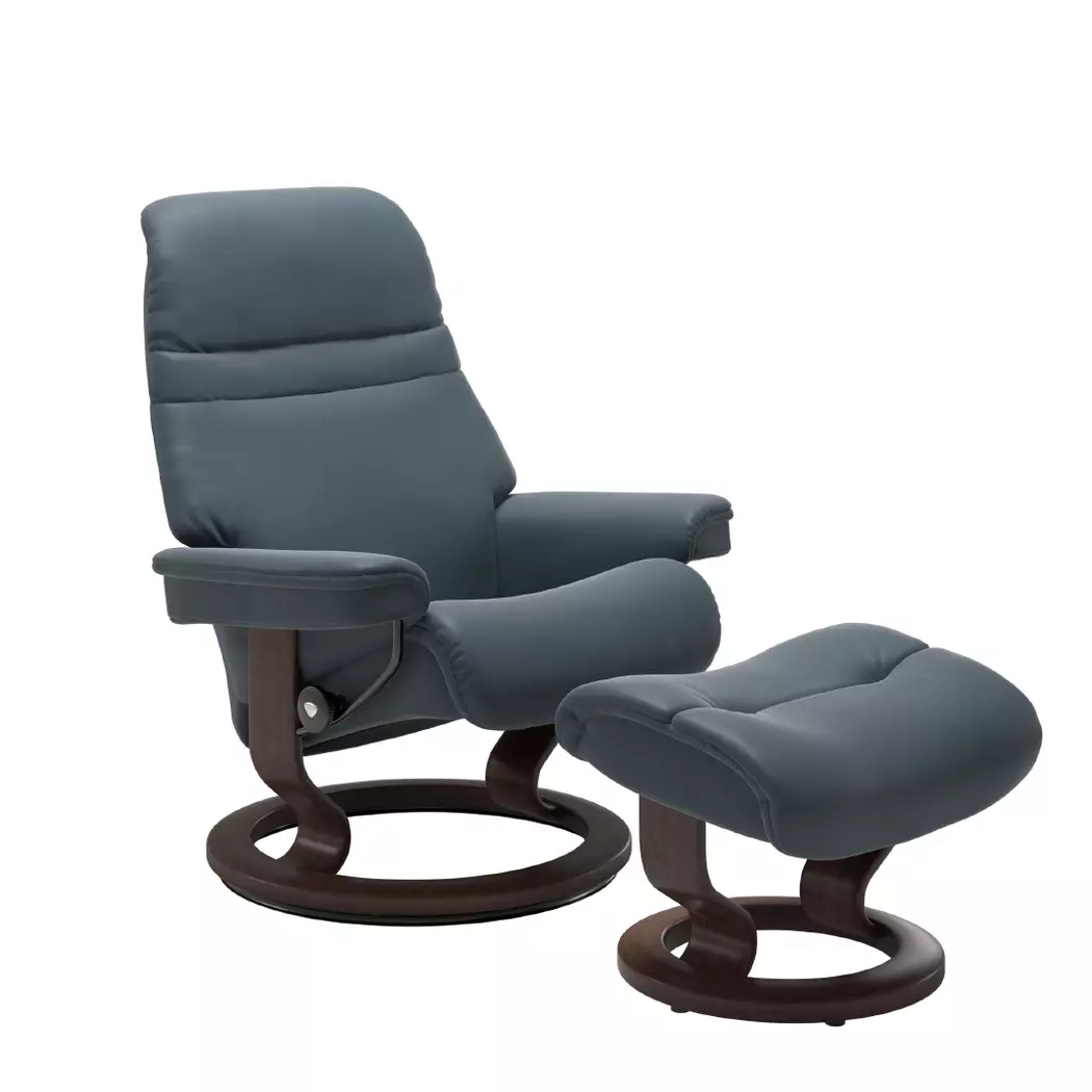 Sessel mit Hocker Sunrise Classic