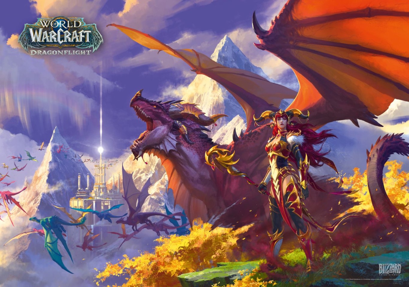 Good Loot - Gaming Puzzle: World of Warcraft Dragonflight Alexstrasza Puzzles - 1000
