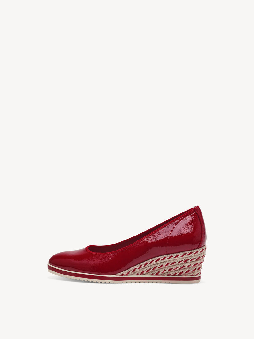 Sleehakpumps - rood
