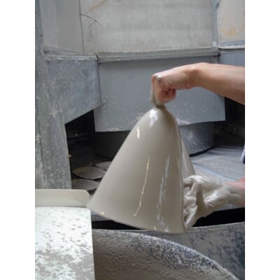Wandleuchte Bone China