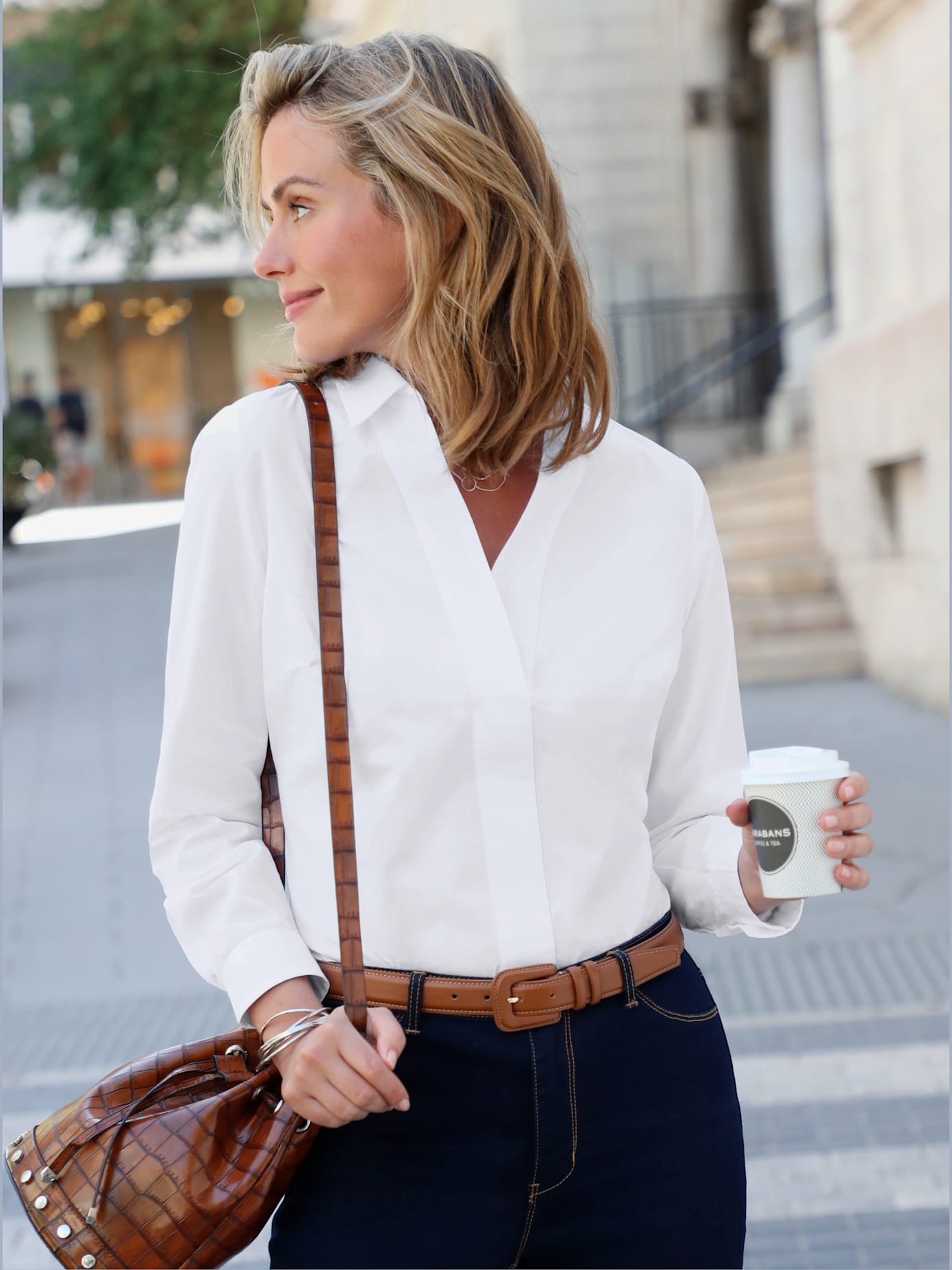 Chemisier en coton pur coton