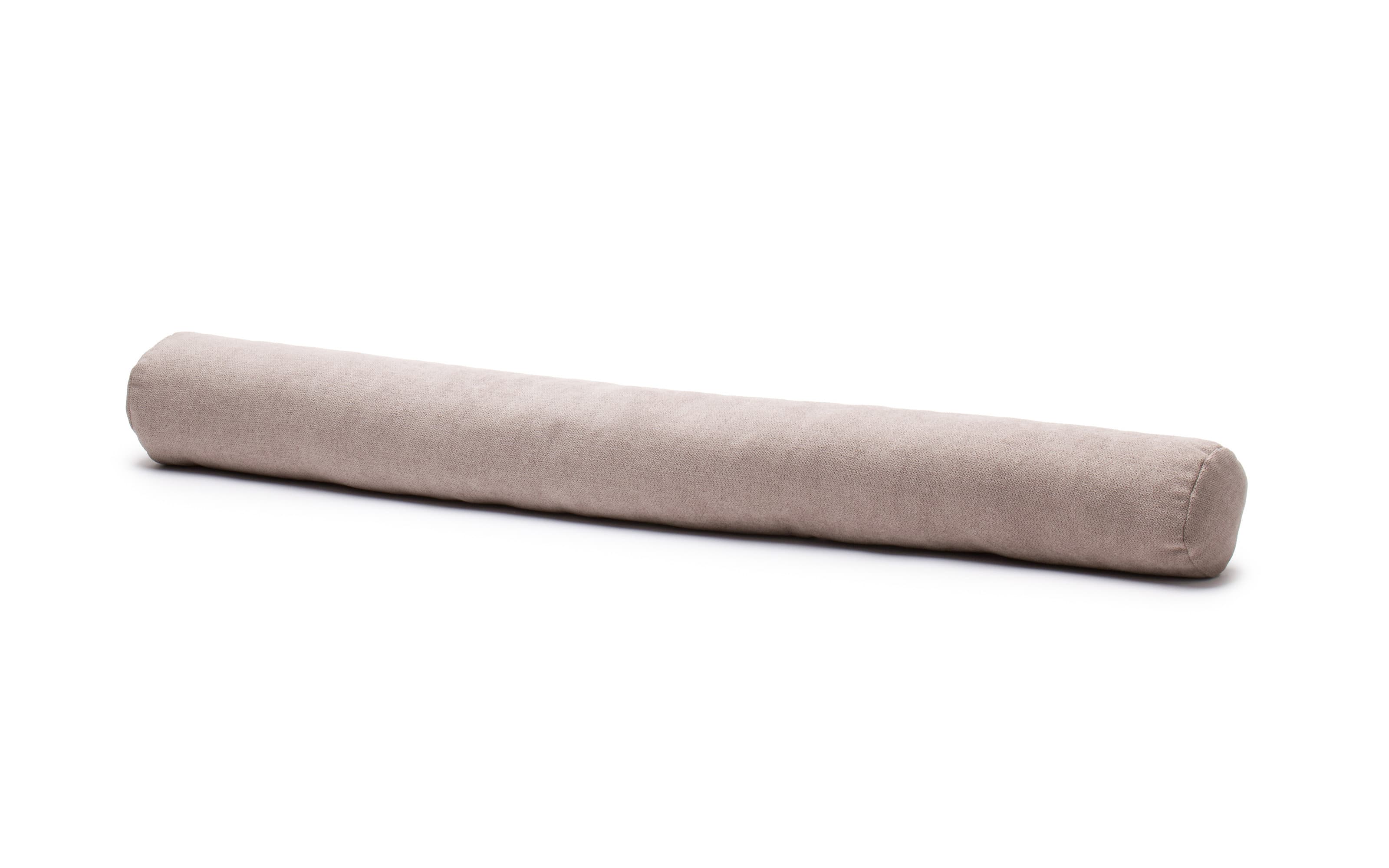 Zugluftrolle Draco, Polyester, taupe, 90 cm